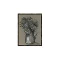 Picture of Charcoal Flower Drawing I _GroupedProduct_Rectangle_Portrait_Canvas_Framed_