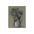 Picture of Charcoal Flower Drawing I _GroupedProduct_Rectangle_Portrait_Canvas_Framed_