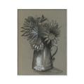 Picture of Charcoal Flower Drawing I _GroupedProduct_Rectangle_Portrait_Canvas_Framed_