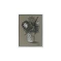 Picture of Charcoal Flower Drawing II _GroupedProduct_Rectangle_Portrait_Canvas_Framed_