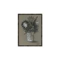 Picture of Charcoal Flower Drawing II _GroupedProduct_Rectangle_Portrait_Canvas_Framed_