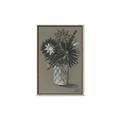 Picture of Charcoal Flower Drawing II _GroupedProduct_Rectangle_Portrait_Canvas_Framed_