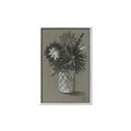 Picture of Charcoal Flower Drawing II _GroupedProduct_Rectangle_Portrait_Canvas_Framed_