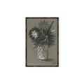 Picture of Charcoal Flower Drawing II _GroupedProduct_Rectangle_Portrait_Canvas_Framed_