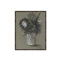 Picture of Charcoal Flower Drawing II _GroupedProduct_Rectangle_Portrait_Canvas_Framed_
