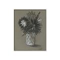 Picture of Charcoal Flower Drawing II _GroupedProduct_Rectangle_Portrait_Canvas_Framed_