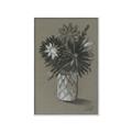 Picture of Charcoal Flower Drawing II _GroupedProduct_Rectangle_Portrait_Canvas_Framed_