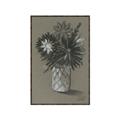Picture of Charcoal Flower Drawing II _GroupedProduct_Rectangle_Portrait_Canvas_Framed_