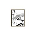Picture of Black & Silver Lines _GroupedProduct_Rectangle_Portrait_Canvas_Framed_