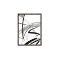 Picture of Black & Silver Lines _GroupedProduct_Rectangle_Portrait_Canvas_Framed_