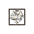 Picture of Diagonal Shape II _GroupedProduct_Square_Canvas_Framed_