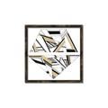 Picture of Diagonal Shape II _GroupedProduct_Square_Canvas_Framed_