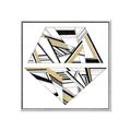 Picture of Diagonal Shape II _GroupedProduct_Square_Canvas_Framed_
