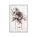 Picture of September Bloom I _GroupedProduct_Rectangle_Portrait_Canvas_Framed_