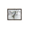 Picture of Green Leafy Flower _GroupedProduct_Rectangle_Landscape_Canvas_Framed_