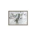 Picture of Green Leafy Flower _GroupedProduct_Rectangle_Landscape_Canvas_Framed_