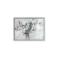 Picture of Green Leafy Flower _GroupedProduct_Rectangle_Landscape_Canvas_Framed_