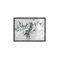 Picture of Green Leafy Flower _GroupedProduct_Rectangle_Landscape_Canvas_Framed_