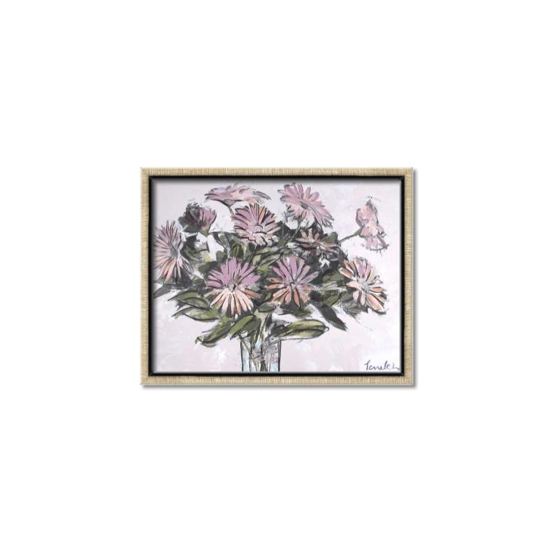 Picture of Bright Bouquet II _GroupedProduct_Rectangle_Landscape_Canvas_Framed_