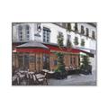 Picture of Cafe House _GroupedProduct_Rectangle_Landscape_Canvas_Framed_