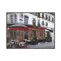 Picture of Cafe House _GroupedProduct_Rectangle_Landscape_Canvas_Framed_