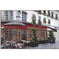 Picture of Cafe House _GroupedProduct_Rectangle_Landscape_Canvas_Framed_