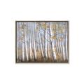 Picture of Birch Tree (yellow leaf) _GroupedProduct_Rectangle_Landscape_Canvas_Framed_