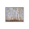 Picture of Birch Tree (yellow leaf) _GroupedProduct_Rectangle_Landscape_Canvas_Framed_