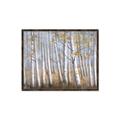 Picture of Birch Tree (yellow leaf) _GroupedProduct_Rectangle_Landscape_Canvas_Framed_