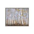 Picture of Birch Tree (yellow leaf) _GroupedProduct_Rectangle_Landscape_Canvas_Framed_