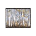 Picture of Birch Tree (yellow leaf) _GroupedProduct_Rectangle_Landscape_Canvas_Framed_