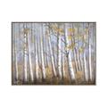 Picture of Birch Tree (yellow leaf) _GroupedProduct_Rectangle_Landscape_Canvas_Framed_