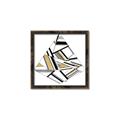 Picture of Diagonal Shape I  _GroupedProduct_Square_Canvas_Framed_