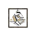 Picture of Diagonal Shape I  _GroupedProduct_Square_Canvas_Framed_