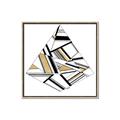Picture of Diagonal Shape I  _GroupedProduct_Square_Canvas_Framed_