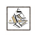 Picture of Diagonal Shape I  _GroupedProduct_Square_Canvas_Framed_