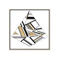 Picture of Diagonal Shape I  _GroupedProduct_Square_Canvas_Framed_