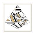 Picture of Diagonal Shape I  _GroupedProduct_Square_Canvas_Framed_