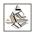 Picture of Diagonal Shape I  _GroupedProduct_Square_Canvas_Framed_