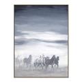 Picture of Running Horse _GroupedProduct_Rectangle_Portrait_Canvas_Framed_