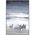 Picture of Running Horse _GroupedProduct_Rectangle_Portrait_Canvas_Framed_