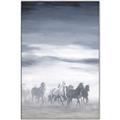 Picture of Running Horse _GroupedProduct_Rectangle_Portrait_Canvas_Framed_