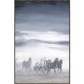 Picture of Running Horse _GroupedProduct_Rectangle_Portrait_Canvas_Framed_