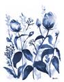 Picture of Blue Flower III _GroupedProduct_Rectangle_Portrait_Unframed_Print_Only_
