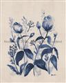 Picture of Blue Flower IV _GroupedProduct_Rectangle_Portrait_Unframed_Print_Only_