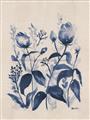 Picture of Blue Flower IV _GroupedProduct_Rectangle_Portrait_Unframed_Print_Only_