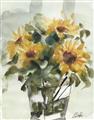 Picture of Yellow Sunflower _GroupedProduct_Rectangle_Portrait_Unframed_Print_Only_