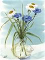 Picture of Street Flower In Bottle Water _GroupedProduct_Rectangle_Portrait_Unframed_Print_Only_
