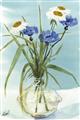 Picture of Street Flower In Bottle Water _GroupedProduct_Rectangle_Portrait_Unframed_Print_Only_
