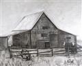Picture of Gray Wooden Barn _GroupedProduct_Rectangle_Landscape_Unframed_Print_Only_